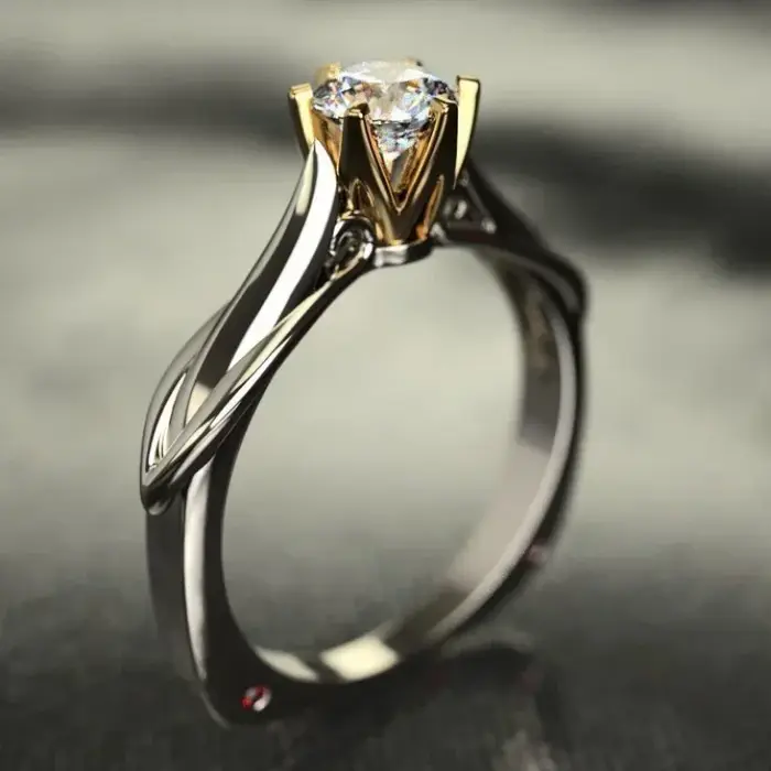 Bague en argent pur 925 pour femmes, bagues Moissanit naturelles avec pierres précieuses, beaux bijo