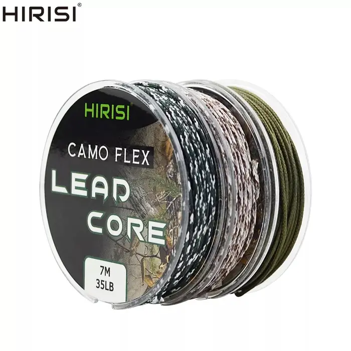 1 Pièce 35LB 7M Leadcore Ligne de pêche matériel de pêche pour fishing rigs Ligne de plomb tressée 3