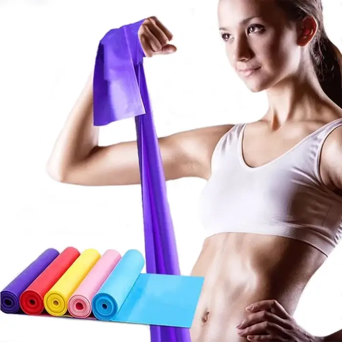 Bandes élastiques de yoga et Pilates latéral tension haute portables pour fitness musculation flexibilité endurance sportifs