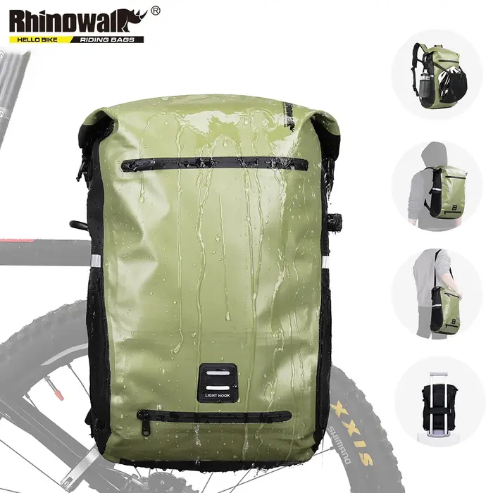 Bal inowalk-Sac à dos de vélo étanche, sac de vélo portable, sac de vélo arrière, sac de coffre VTT,
