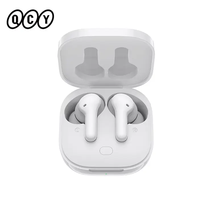 QCY-Écouteurs sans fil Bluetooth 7.2, T13, Pilotes 5.1mm, Écouteurs TWS, 40H de temps de lecture, Ch
