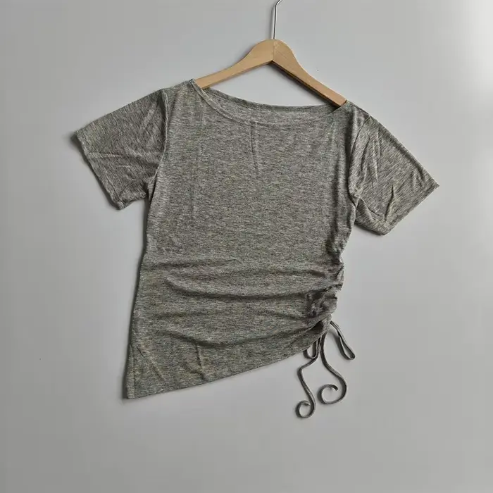 Vêtements de yoga à haute élasticité, sensation de peau nue, respirants, séchage rapide, hauts de sp