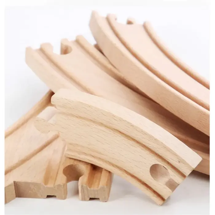 Jouet de Train en Bois Magnétique Accessoires en Vrac Piste KX Jeu d'Anniversaire Cadeau Pour Garçon Occasion Spéciale