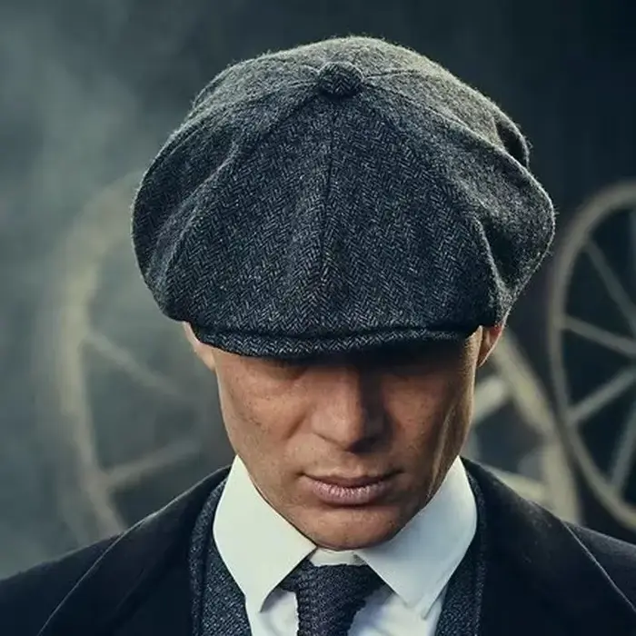 Haute qualité hiver rétro Style britannique casquette gavroche hommes Vintage luxe unisexe nouvelle 