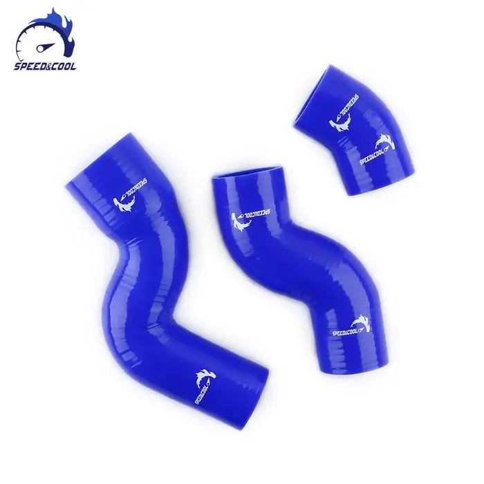 Vitesse et COOL pour 1999-2004 Land Rover Discovery 2 TD5 Turbo Intercooler tuyau tuyau en Silicone