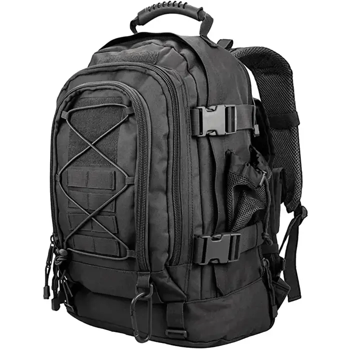 Sac à dos tactique Extra Large 60L pour hommes et femmes, résistant à l'eau en plein air, de randonn