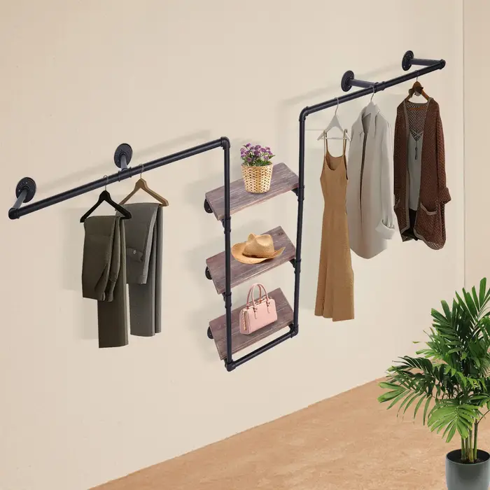 Tuyau industriel pour la vente au détail de vêtements, confection de vêtements rustiques, T1