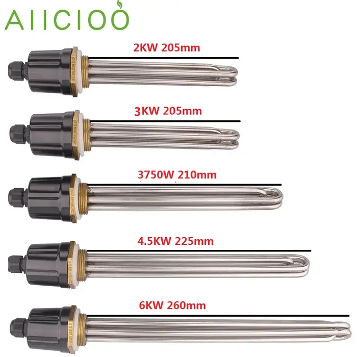 Élément chauffant d'eau par Immersion 220v/380V, chauffage électrique de brasserie SUS304, résistanc