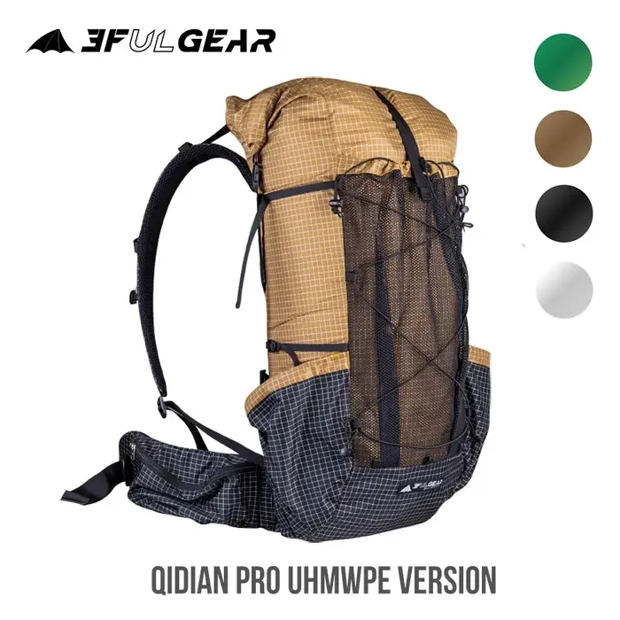 Sac à dos 3F UL GEAR QiDian Pro - Ultra-léger pour escalade camping randonnée techniques