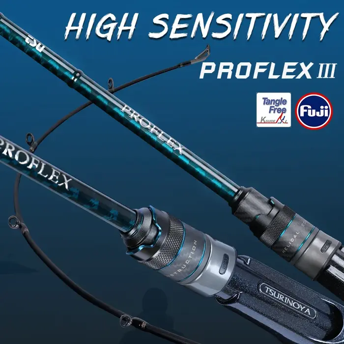 Canne à pêche à la basse TSURINOYA PROFLEX Ⅲ 1.95m 2.01m 2.10m 2.21m ML M L FUJI Guide, canne à lanc