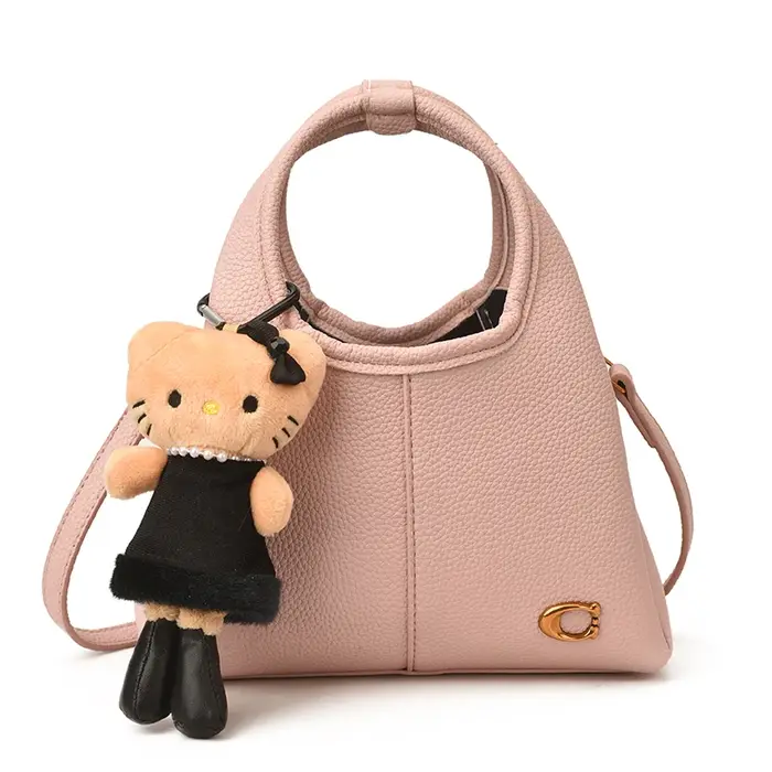 Sac bandoulière minimaliste et élégant pour femme, sac à main en cuir de créateur, sac à langer vint