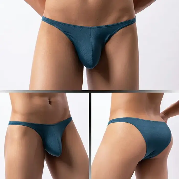Sous-vêtements sexy hommes taille basse maille respirante sissy boxers slips calzoncillos de bikini polyvalents occasions spéciales
