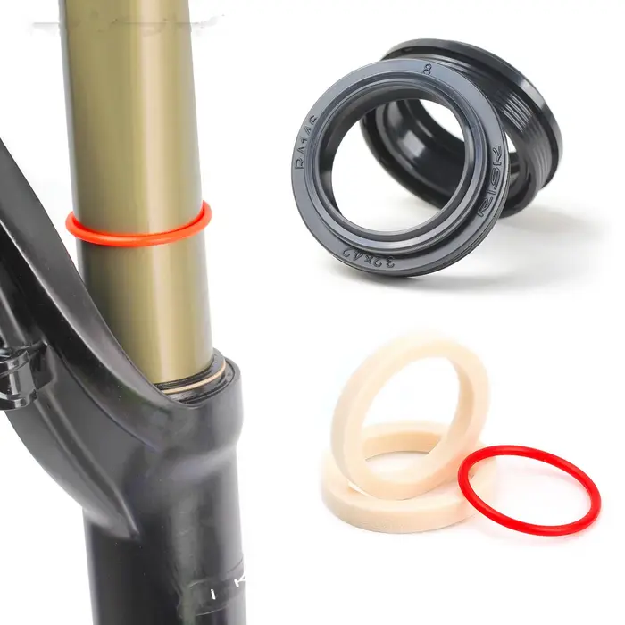 Joint anti-poussière pour fourche avant de vélo, 32mm 34 35 36mm, joint anti-poussière et anneau en 