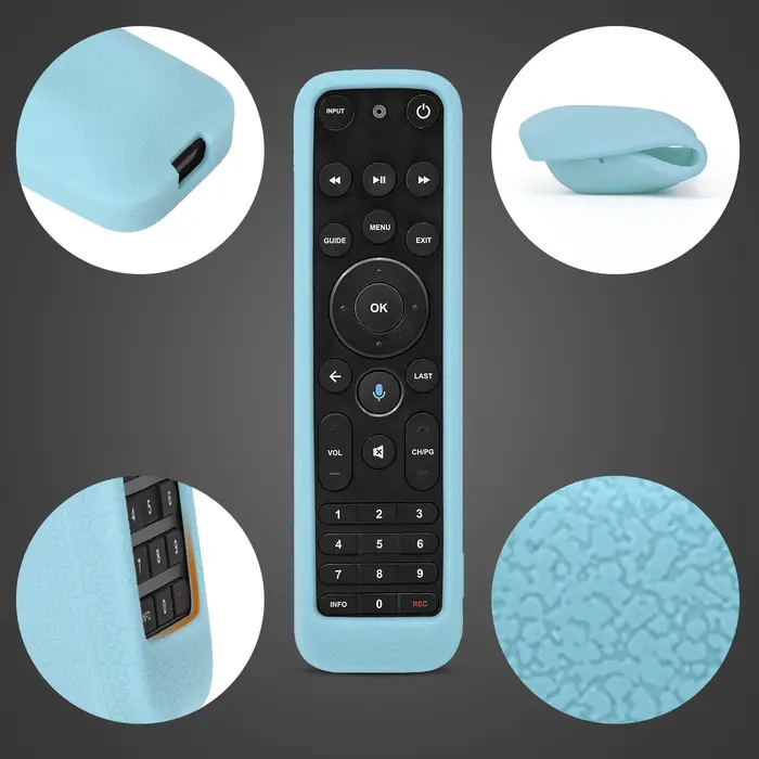 Housse en Silicone pour télécommande vocale Verizon FiOS TV One 2019 - MG3-R32140B VRC4100 BLE, étui