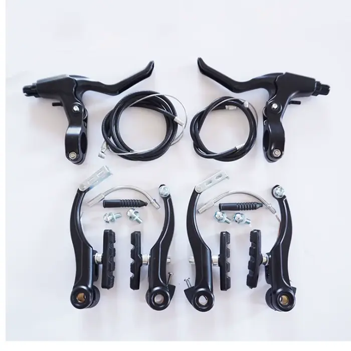 Ensemble de freins avant et arrière en V pour VTT, en alliage d'aluminium, accessoires d'équitation 