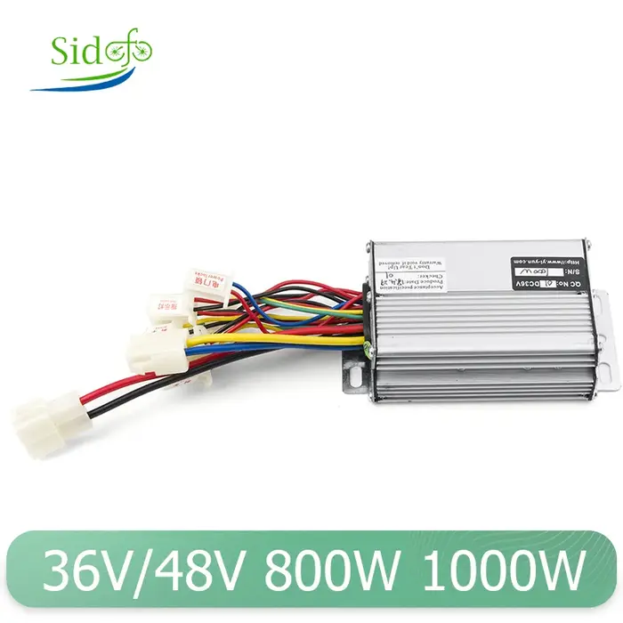 Contrôleur de brosse pour vélo électrique et scooter, accessoire de moteur à balais, 36V, 1000W, 48V