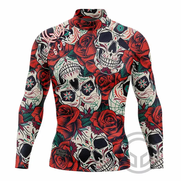 Maillot de bain manches longues homme - Rash guard surf natation protection UV été