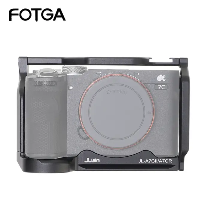 FOTGA Cage de caméra pour Sony A7CII A7CR A7C2 Cage de lapin plate-forme de caméra vidéo accessoire 