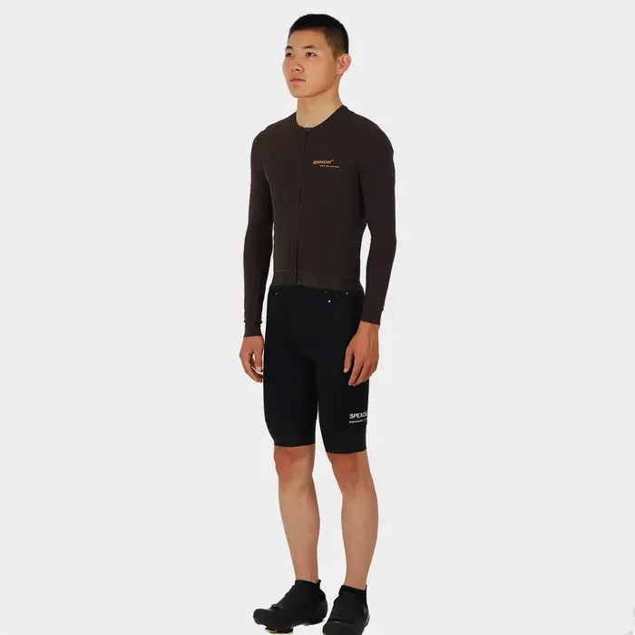 SPEXCEL-Maillot de Cyclisme PRO AERO à Manches sulf, Coupe Lase, Tissu Respirant Udissolvant 50 +, É