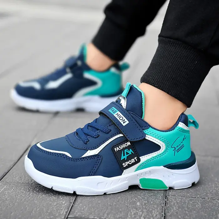 Chaussures de dehors Légères et Confortables pour Enfant Garçon de 5 à 16 Ans, Baskets de Marche et 