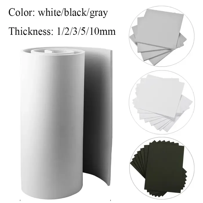 Feuilles de mousse Eva d'épaisseur 1-10mm, 1 pièce, mousse insonorisante, artisanat, mousse EVA, Cos