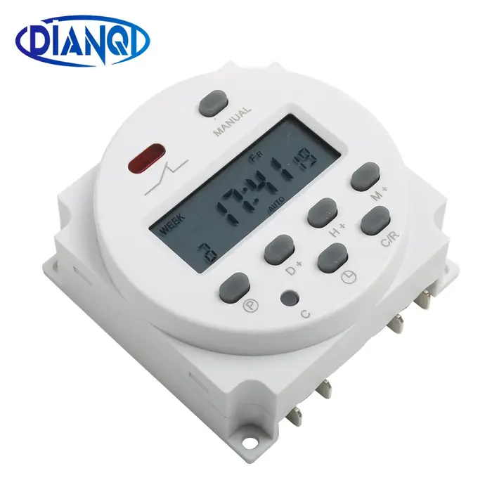 Minuterie numérique LCD, minuterie d'alimentation CN101A DHC15 THC-101A, minuterie électronique prog