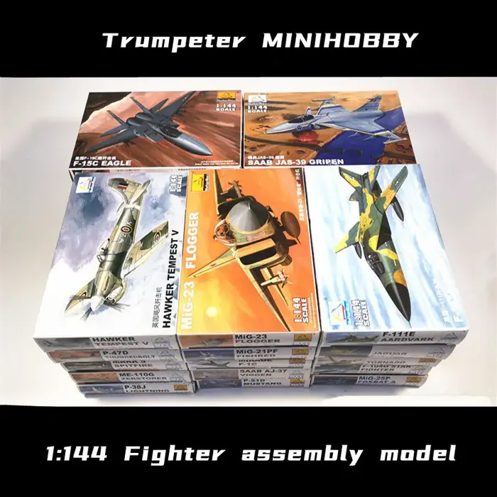 TRUMPETER 1/144 modèle d'assemblage de chasse militaire avion de bombe avion jouet en plastique