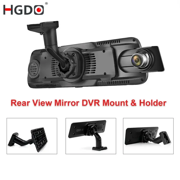 HGDO-Support de montage pour rétroviseur DVR de voiture, supports DVR, GPS de voiture, enregistreur 