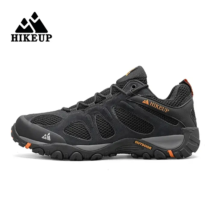 Chaussures randonnée homme HIKEUP antidérapantes - Sneaker montagne usure respirante éclaboussures