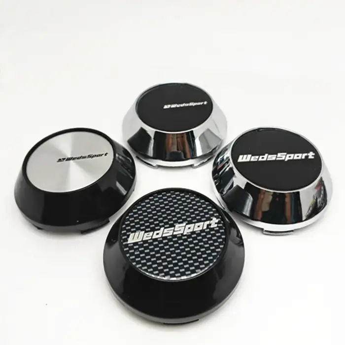 Centre de roue WedsSport 65mm, 4 pièces, capuchons de moyeu, Logo de Sport, emblème, Badge, couvertu
