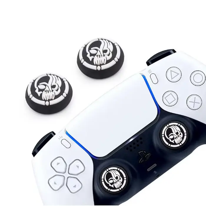 Capuchon de poignée de bâton de pouce, housse de Joystick pour Sony Dualshock 5/4/3 PS5 PS4 PS3 Slim