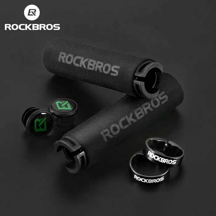ROCKBROS poignées de cyclisme poignées de vélo vtt Silicone éponge poignées de guidon poignées de vé