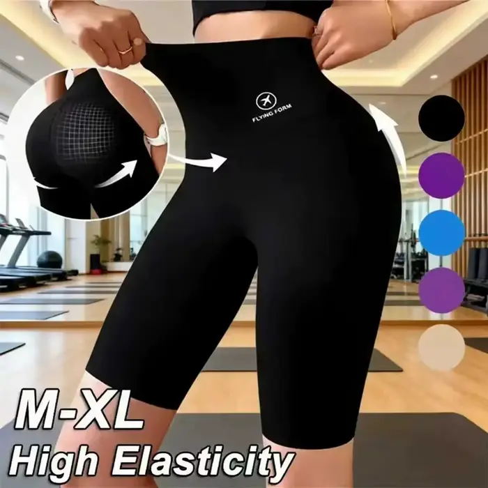 Shorts de sport pour femmes 2026 taille haute push-up pour cyclisme jogging et yoga matériaux doux et résistants pour des performances optimales