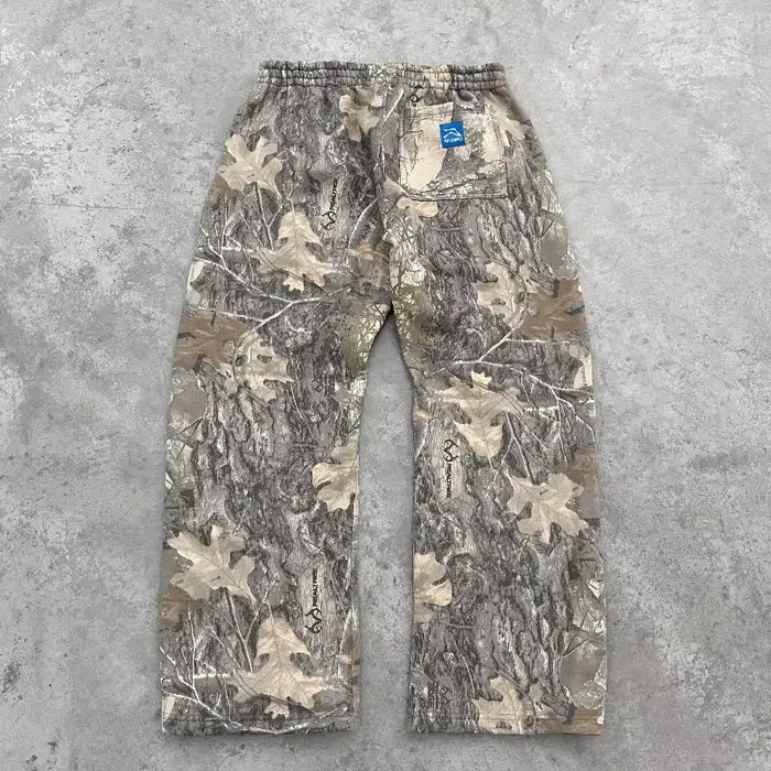 Y2K rétro pantalons de survêtement motif de Camouflage imprimé Streetwear hommes harajuku rue Hip Ho