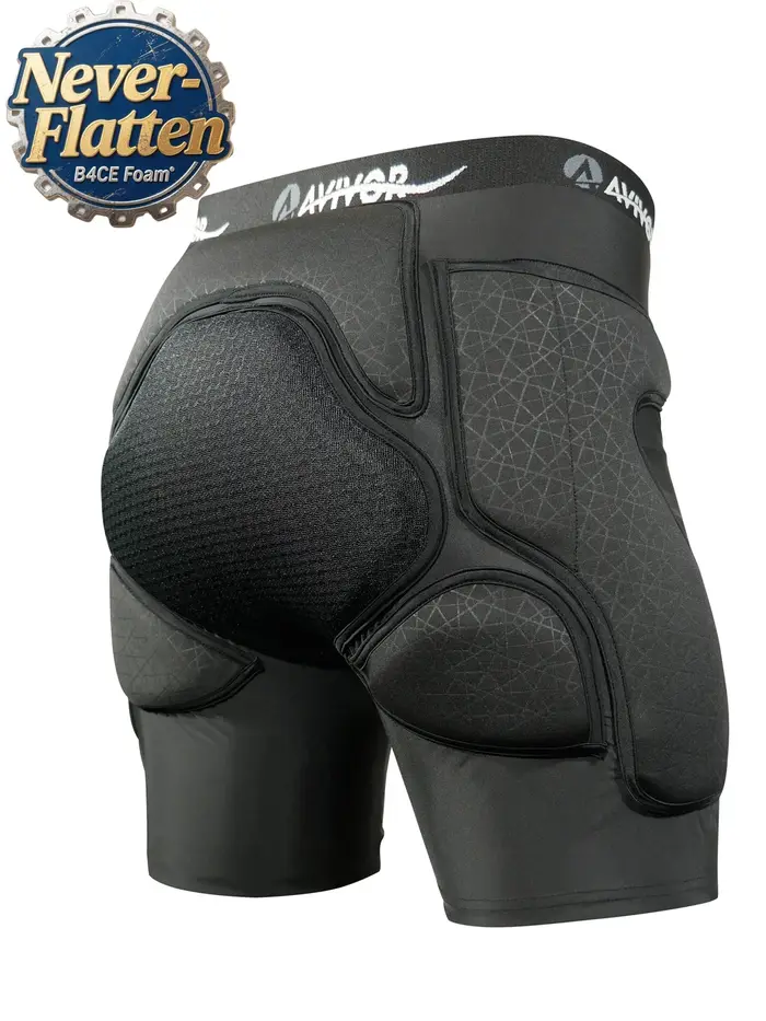 AVIVOR Never-Flatten Short rembourré en mousse |   Couverture complète et respirante |   Protection 