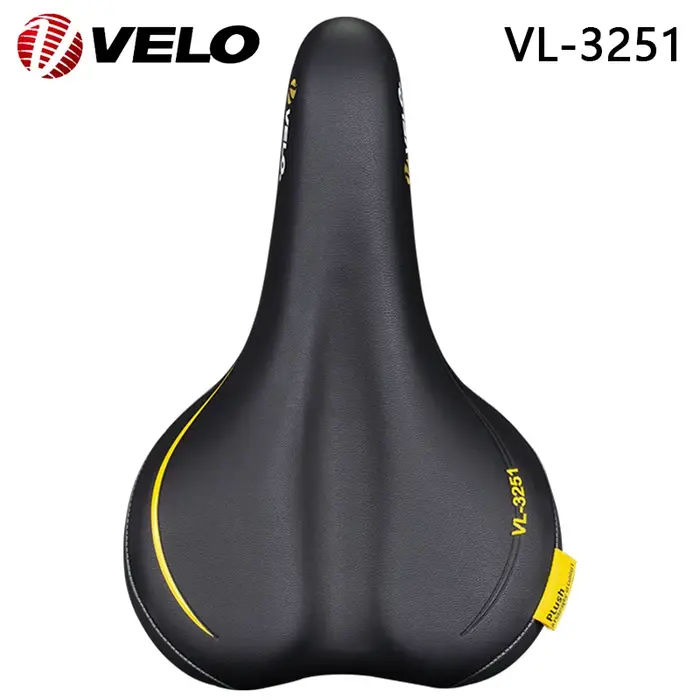 Conductrice O-Selle de vélo en cuir PU souple confortable VL-3251 pour vélo de route VTT longue balade coussin de trajet en ville pièces de cyclisme confortable et durable