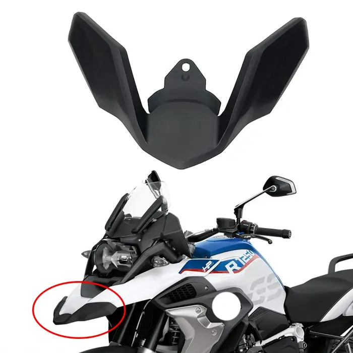 Couvercle d'extension de roue d'extension de carénage de bec avant de moto, pour BMW R1250GS R1200GS