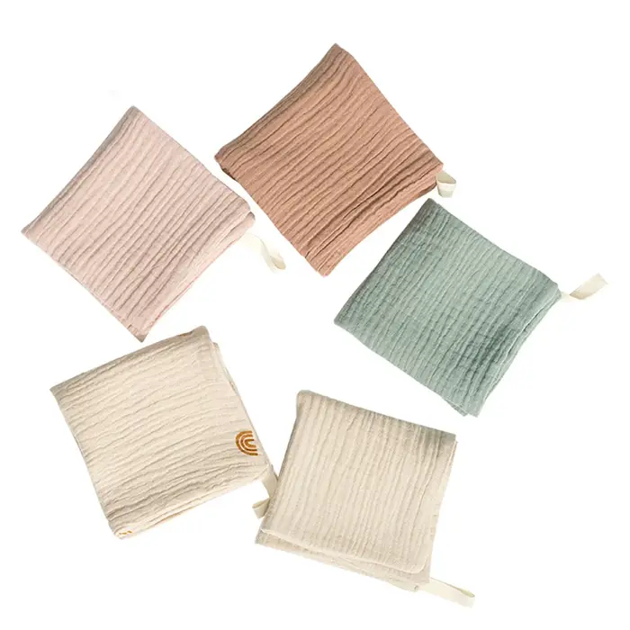 Serviette de bain confortable en coton et lin pour bébé, pour une peau saine, respectueuse de la pea