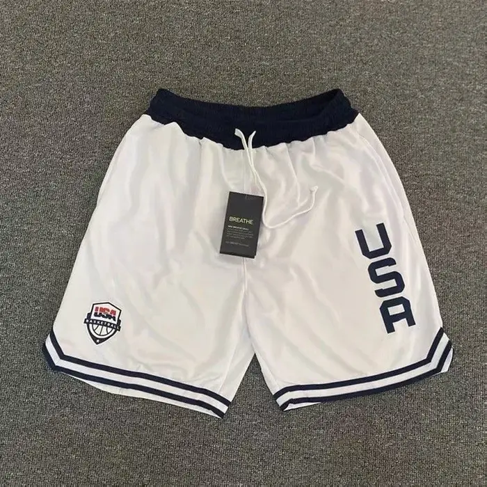 Short de course pour hommes, basket-ball, haute qualité, taille élastique, 2 couleurs, vêtements de 