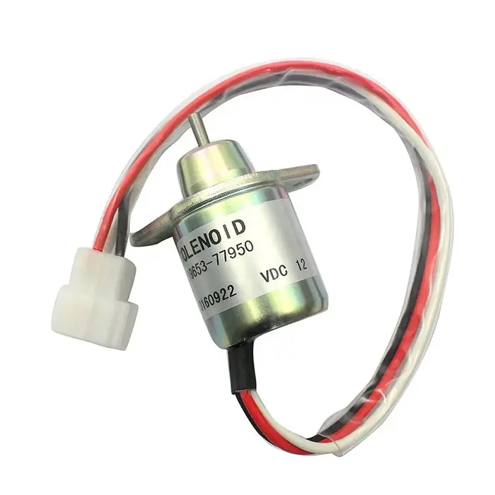 Électrovanne de commande d'arrêt de carburant 1503Petr12S5SUC5S Yanmar 119653-77950 SA-4562T