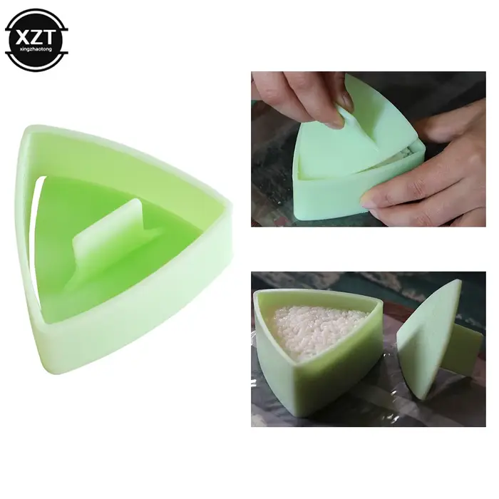 Créatif nouveau bricolage Sushi moule Onigiri boule de riz presse alimentaire triangulaire Sushi fab