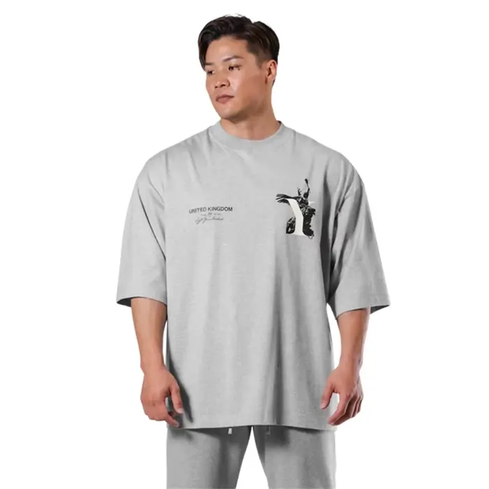 LYFT 2024 été sport t-shirts hommes en plein air Fitness entraînement T-shirt mode tendance coton él