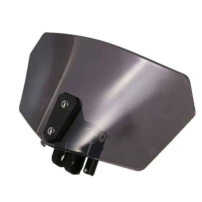 1X pare-brise de fumée de moto universel déflecteur de vent pare-brise pour Triumph Yamaha Suzuki Ho