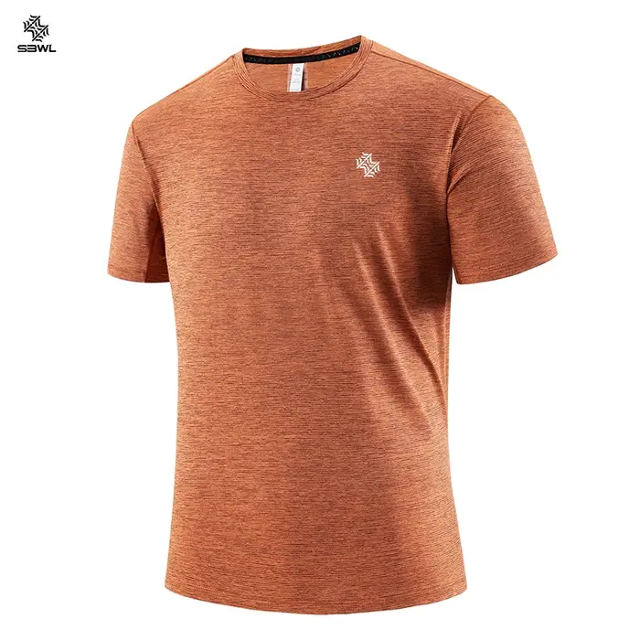SBWL 2025 nouvel été haute qualité sports de plein air et fitness intérieur T-shirt à séchage rapide