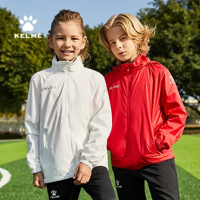 KELcloser-Veste d'entraînement de football pour homme, sweat à capuche GNE, survêtement coupe-vent, 