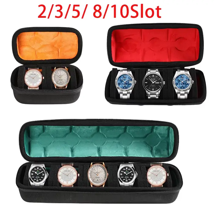 Boîte de rangement et affichage de montres-bracelets et montres intelligentes pour homme ou femme collectionneur occasion voyage cadeau spécial