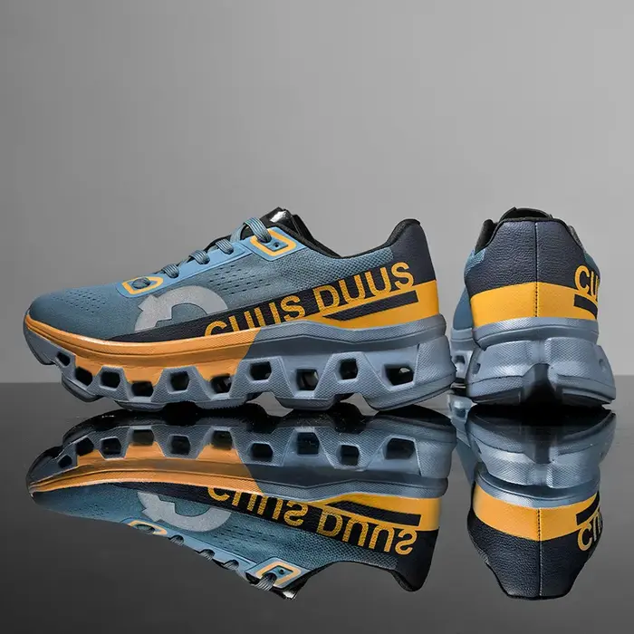 Chaussures de course pour hommes, chaussures tout-terrain, amortissantes, antidérapantes, respirante