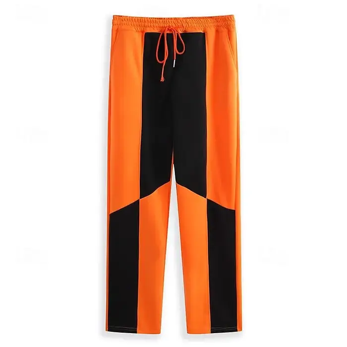 Pantalons de survêtement pour hommes pantalons de jogging jambe droite pantalons de survêtement Patc