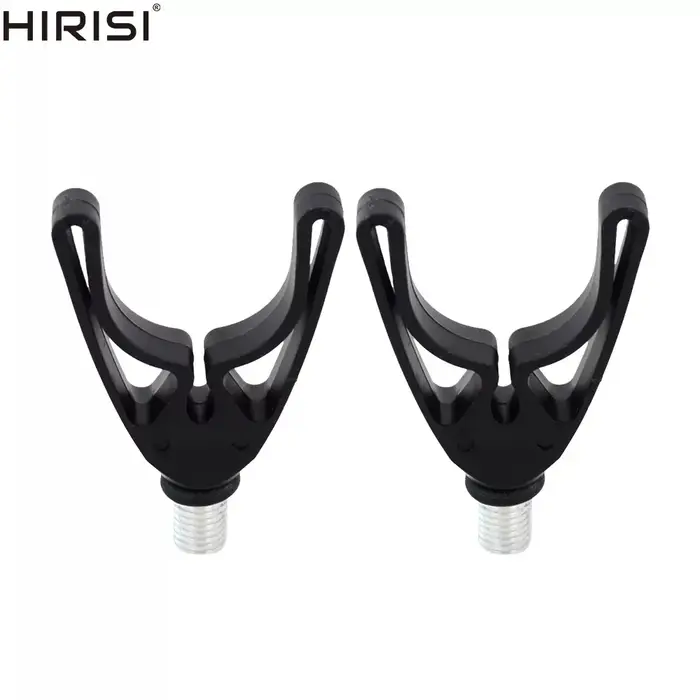 Hirisi 2 pièces tête de repos de canne à pêche à la carpe pour bâtons de banque support de canne à p