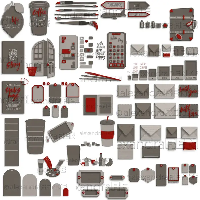 Piggy Craft-Matrices de découpe en métal, moule découpé, diverses séries de cartes, scrapbooking, pa